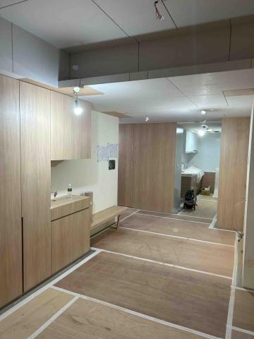 衫緣室內裝修 - 施工照圖面施工