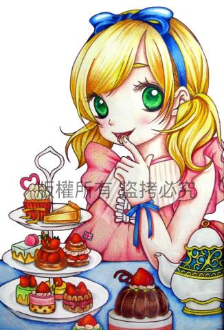 Dora - 手繪色鉛筆