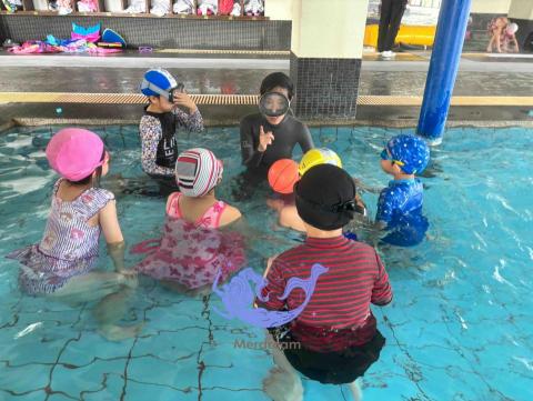 夏蕊童夢工坊 - 2024人魚潛水活動搭配手作教學