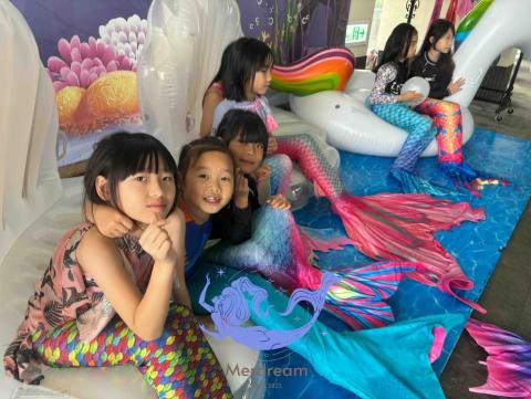 夏蕊童夢工坊 - 2024人魚潛水活動搭配手作教學
