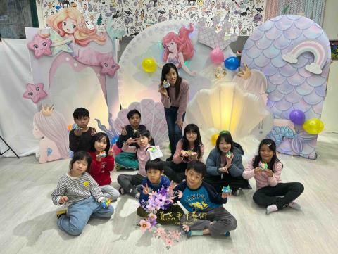 夏蕊童夢工坊 - 2024人魚潛水活動搭配手作教學