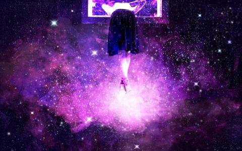 小米 - 使用雲與煙的元素堆疊,製造出星雲的效果,在疊上所拍攝的照片,更增添迷幻的效果 小米 - 使用雲與煙的元素堆疊,製造出星雲的效果,在疊上所拍攝的照片,更增添迷幻的效果