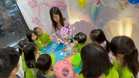 夏蕊童夢工坊 - 2024人魚潛水活動搭配手作教學