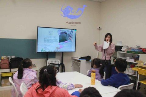 夏蕊童夢工坊 - 2024人魚潛水活動搭配手作教學