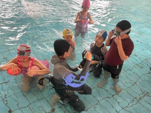 夏蕊童夢工坊 - 2024人魚潛水活動搭配手作教學