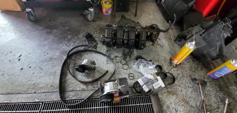 德仁汽車維修工作室 - 馬五氣管周邊耗材更新