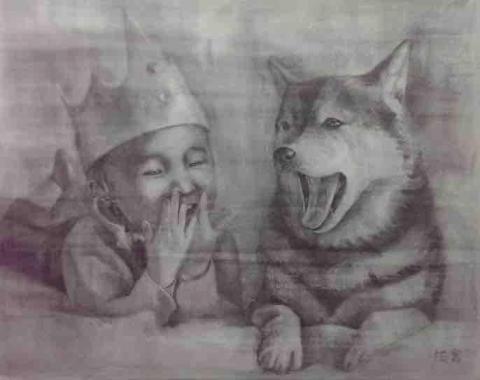 Benny學畫畫 - 素描