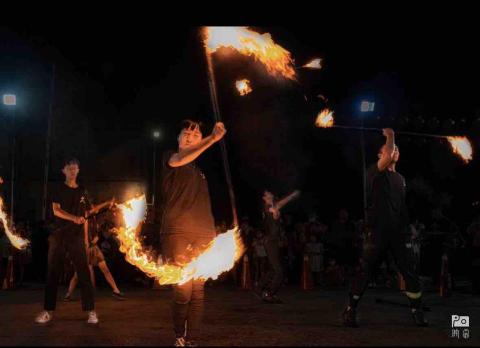 映象影音設計整合工作室 - 木柵集應廟中秋晚會(火舞) 映象影音設計整合工作室 - 木柵集應廟中秋晚會(火舞)