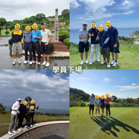 Wayne 高爾夫 - 高爾夫學員挑戰18洞：鍛鍊技巧，享受比賽，追求完美擊球。