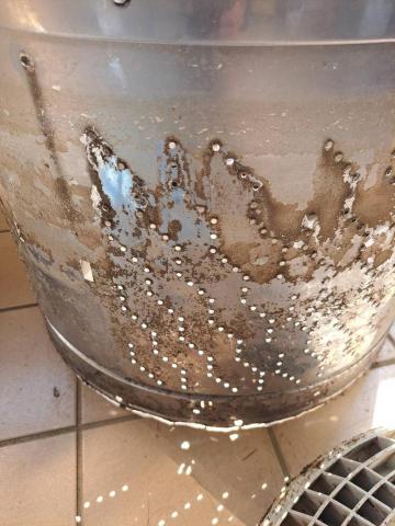 豪清淨企業社 - 洗衣機清洗前