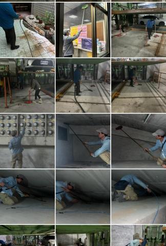 居宅通修繕工程（丘川工程行） - 大樓地下車庫清潔消毒
