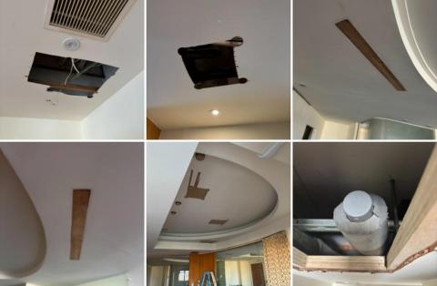 居宅通修繕工程（丘川工程行） - 西屯冷氣系統更新修補天花板