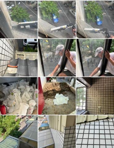 居宅通修繕工程（丘川工程行） - 外牆防水、天台清運工作