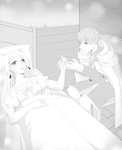 陳涵渝 - 日系插畫(黑白)