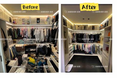 高雄整理師-韋慈 -  衣櫃整理