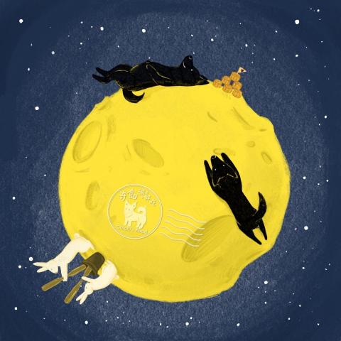 Aliya Tsai - 奇食很好吃 寵物食品 - 插畫設計