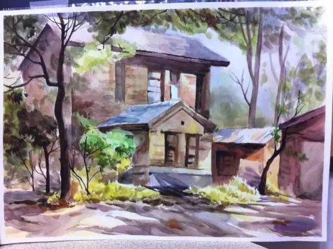 彭婷 - 高中時美術比賽得獎作品