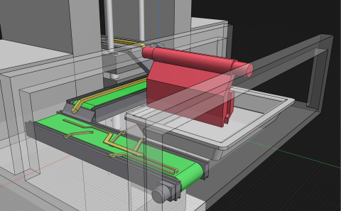 宥慶設計 - 機構設計-自動化動線預覽