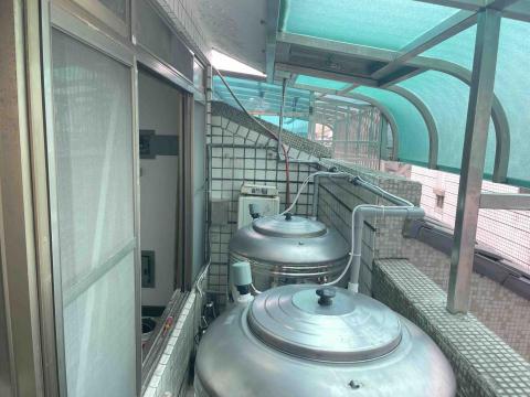 Raggae.bee - 兩個500L水塔安裝，管路修改，圖1