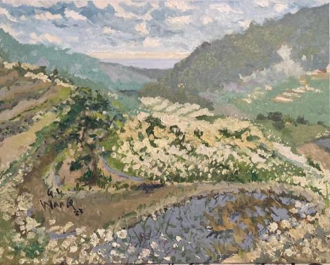 Uart藝術工作室 - 柚子老師寫生油畫作品-季節限定 Uart藝術工作室 - 柚子老師寫生油畫作品-季節限定