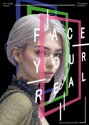 John的設計 - 封面海報 - illustrator及生成式AI製作