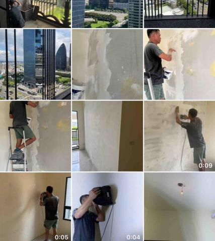 居宅通修繕工程（丘川工程行） - 市政路油漆塗裝