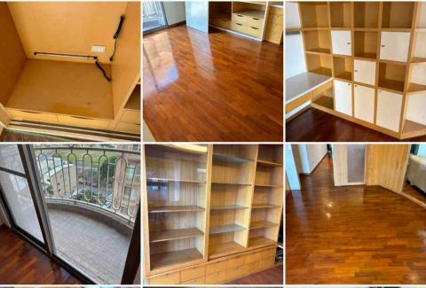 居宅通修繕工程（丘川工程行） - 西屯原木地板清潔打蠟