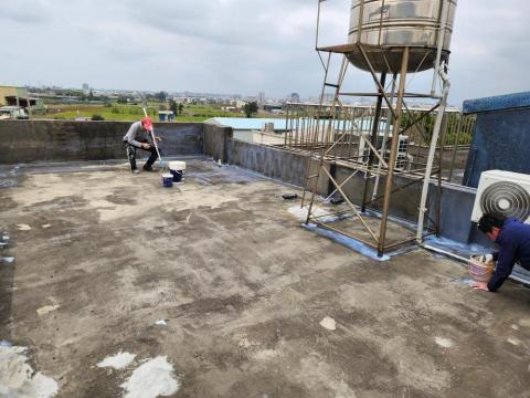 汯軒工程行 - 頂樓防水透明底漆