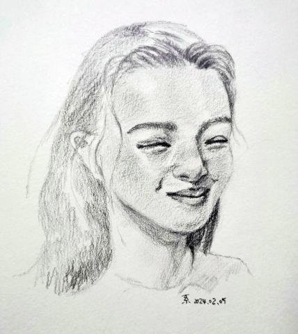 小星人俱樂部 - 鉛筆人物素描 小星人俱樂部 - 鉛筆人物素描