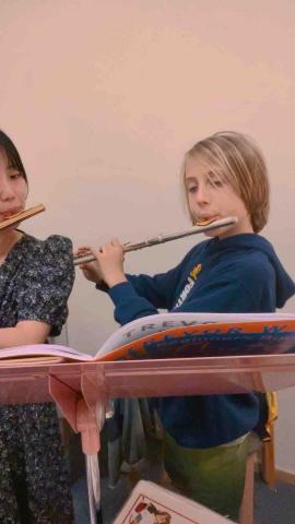 雙語教學長笛/鋼琴 英國皇家音樂學院碩士 - 長笛-美國學生