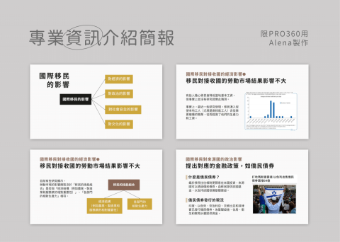 Alena - 資訊介紹簡報 | 專業風格