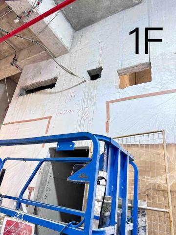 鴻旺安卡工程有限公司 - 倒吊切割工程（前）