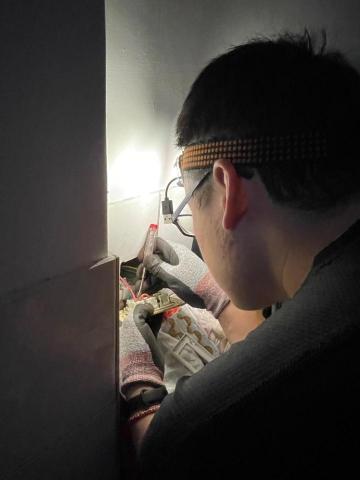 大鴻水電 - 舊開關更換為panasonic星光開關