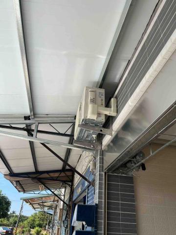 威衍冷氣行 - 室外機 全斷管槽施工 不軟管 