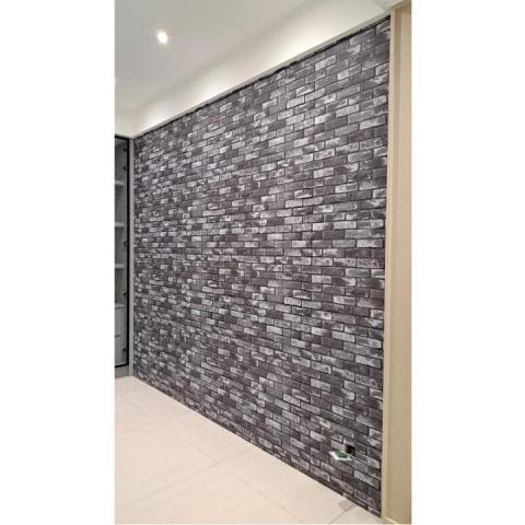 湁線織品傢飾 - 文化石磚壁紙