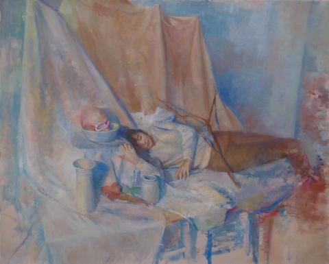 練柏宏 - 油畫靜物 練柏宏 - 油畫靜物