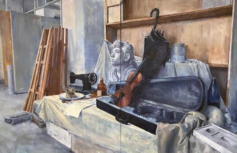 練柏宏 - 油畫靜物 練柏宏 - 油畫靜物