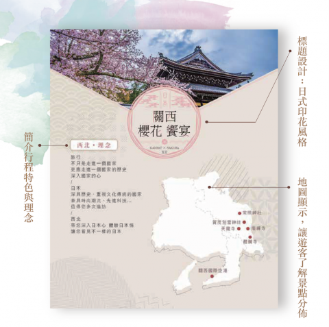 尾巴搖搖設計工作室 - 【網頁設計】旅行社遊程網頁設計