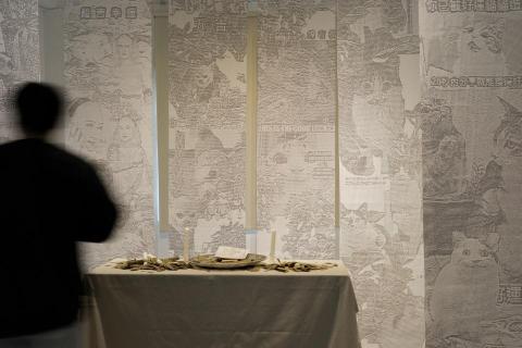 練柏宏 - 裝置藝術作品展場側拍 2024 練柏宏 - 裝置藝術作品展場側拍 2024