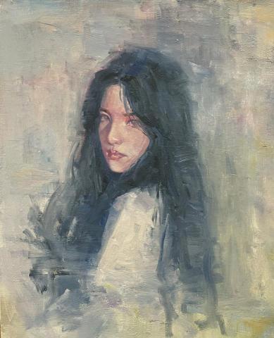 練柏宏 - 人像油畫速寫 練柏宏 - 人像油畫速寫