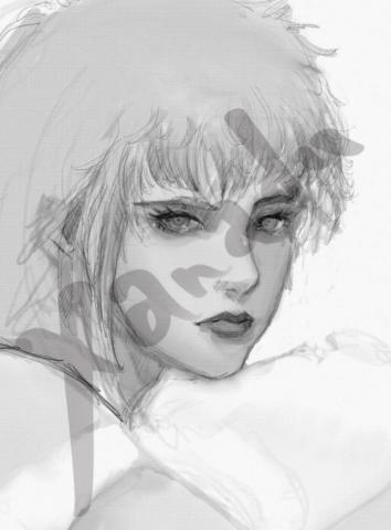 Xanadu三六度設計工作室 - 黑白人像繪圖