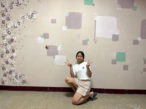 余梓 - 牆面油漆繪畫