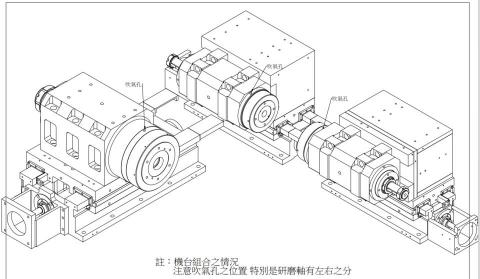 林柏良 - 機台之總組合圖功能說明