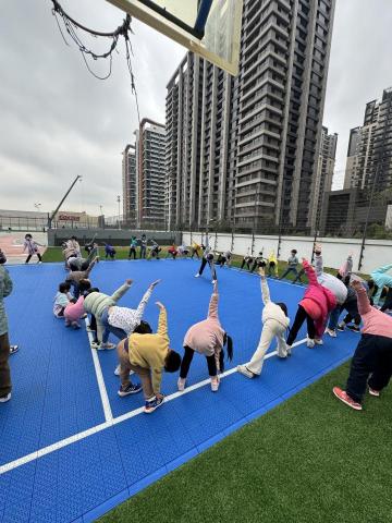 David - 寒令營戶外籃球活動