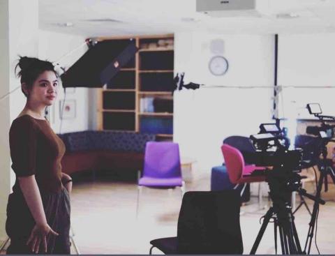 李由 - 拍攝現場工作照