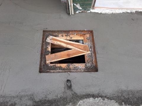 圓一工程修繕有限公司 - 戶外水溝蓋增高打斜