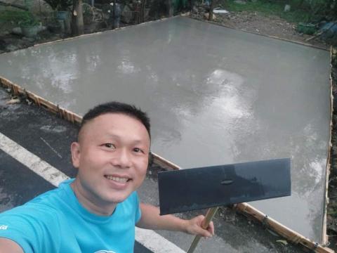 圓一工程修繕有限公司 - 混凝土澆灌完成