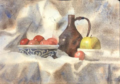 蔡文堯 - 接色法畫靜物