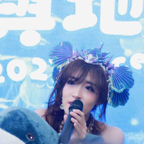 夏蕊全方位活動主持 /全方位活動企劃/場地佈置/水中模特兒 - 宏碁電腦家庭日人魚姐姐故事主持