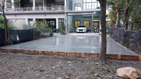 圓一工程修繕有限公司 - 停車場混凝土澆灌